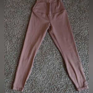 size small 90 degree by reflex high waist nude tech leggings